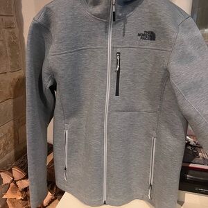 The North Face Gray Full-Zip Jacket